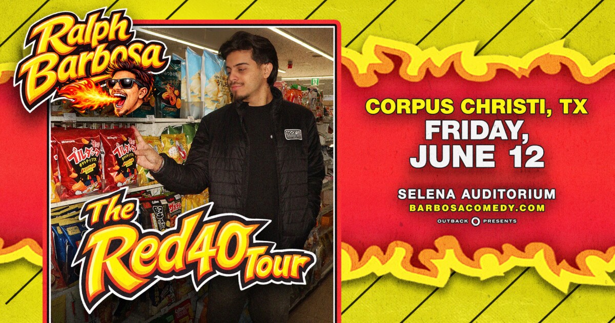 Ralph Barbosa comedy show coming to Corpus Christi