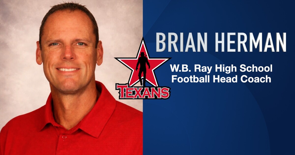 CCISD hires Brian Herman as Ray football head coach