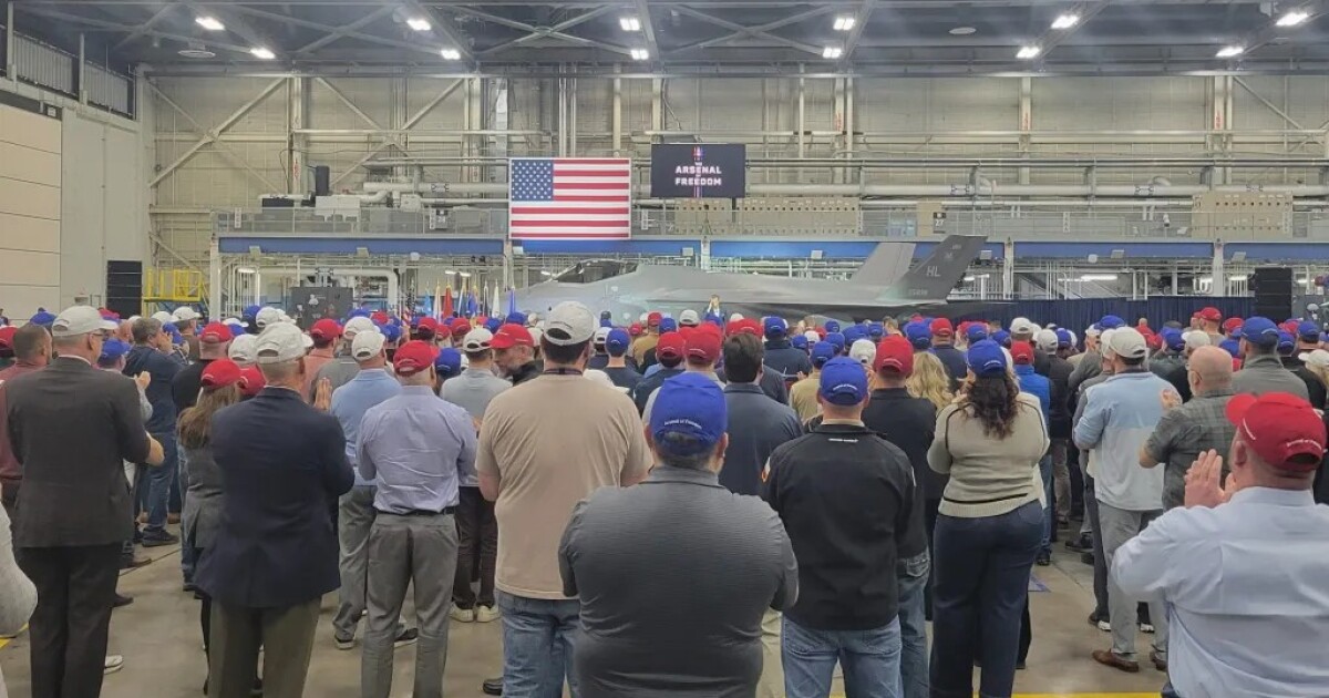 Hegseth praises Fort Worth’s F-35 assembly workers in renewing military might