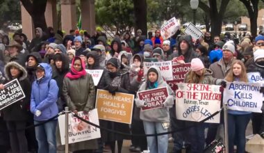 Anti-abortion Texans gather at Capitol for Rally for Life