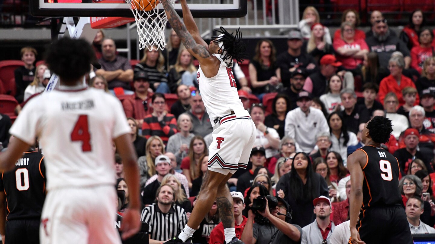 Toppin, Anderson lead No. 15 Texas Tech with double-doubles in win vs. Oklahoma State
