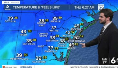 Still chilly this morning, with pleasant weather on the way this afternoon