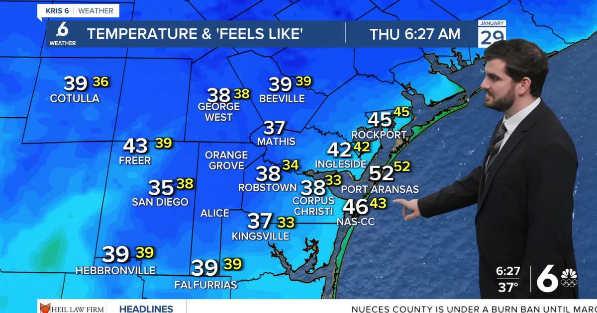 Still chilly this morning, with pleasant weather on the way this afternoon