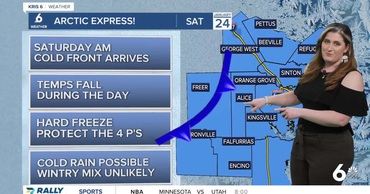 Here's what to know about Wednesday's forecast and the arctic blast this weekend