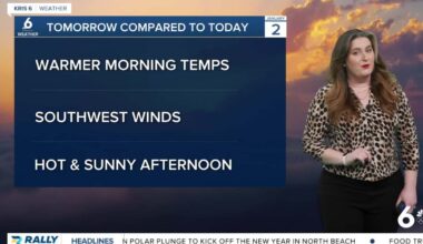 Friday afternoon brings the heat — possibly record heat.