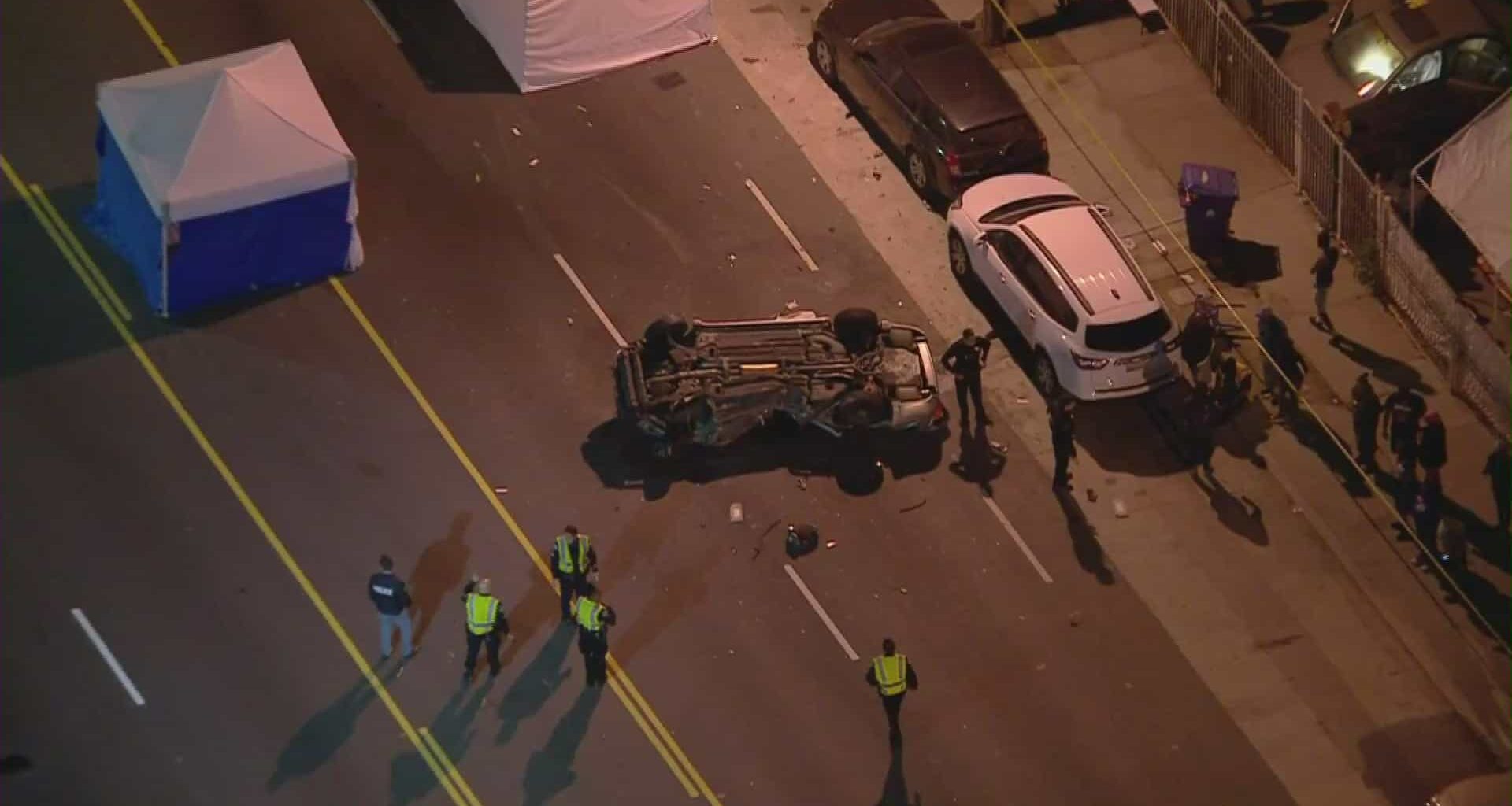 Rollover Crash near Frankford Avenue Injures 2 People [Lubbock, TX]