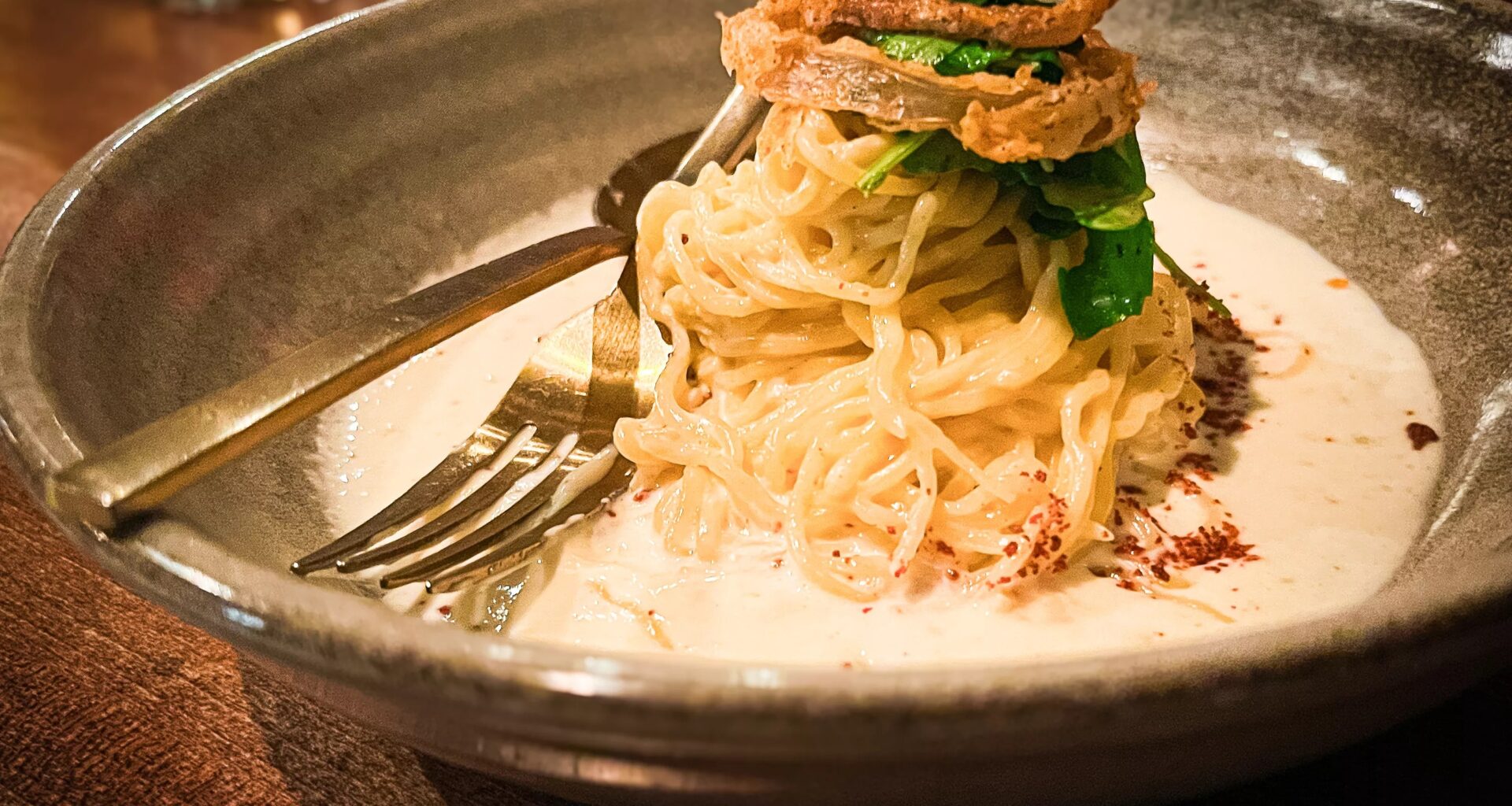 Cacio e pepe from Rye