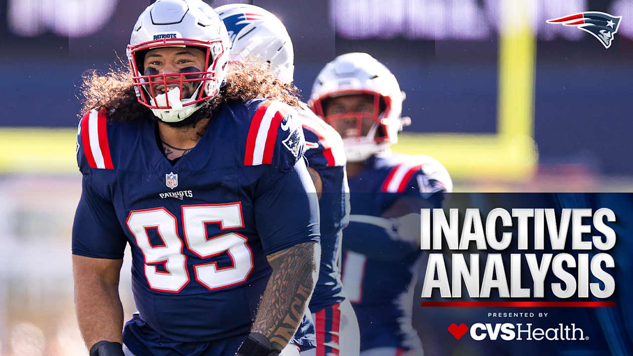 Khyiris Tonga, Harold Landry III, and Christian Gonzalez All Active for the Patriots in Sunday’s Divisional Round Matchup vs. the Texans