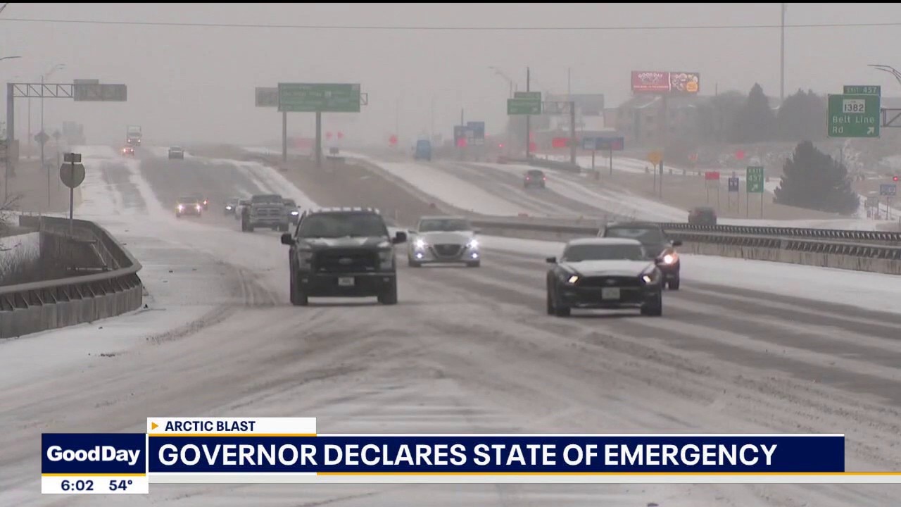 Dallas Weather: TX Gov. Abbott declares state of emergency