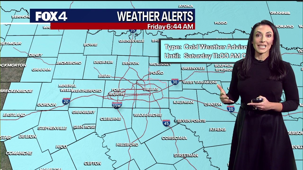 Dallas Weather: Jan. 30 morning forecast