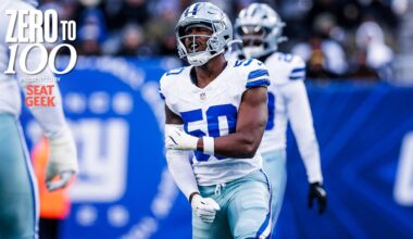 Numbers from Cowboys' 34-17 loss to Giants