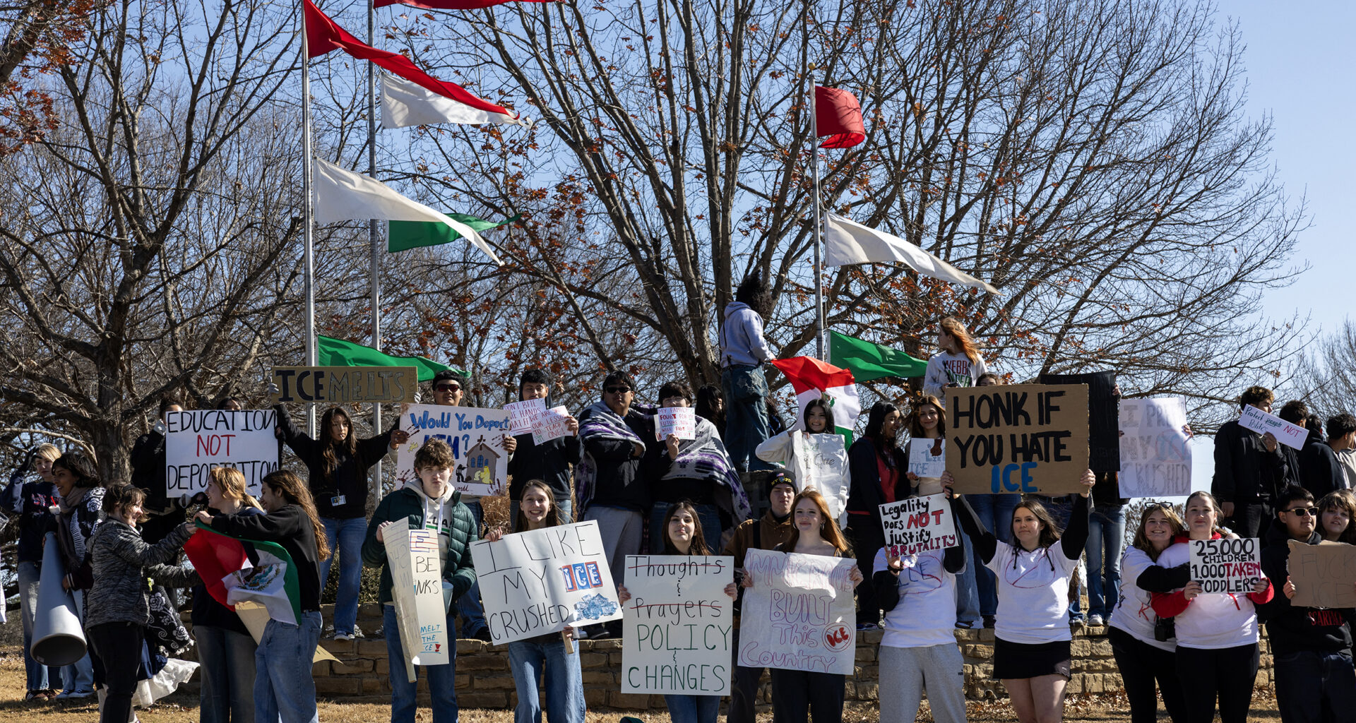 Student walkouts prompt warning from Texas leaders — raising First Amendment concerns