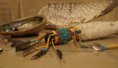 Blessing Staff, Shell, and the Ceremonial Staff are using during ceremonial blessing and cleansings. January 30, 2026