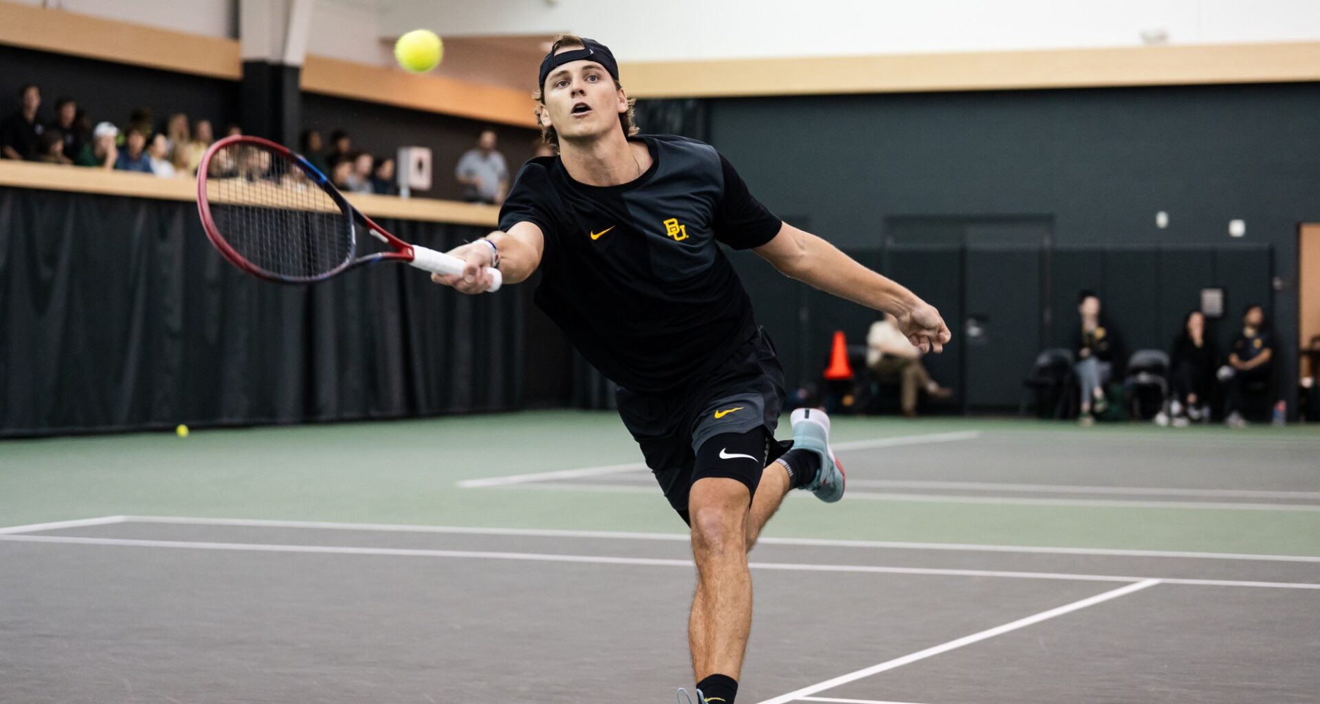 No. 19 Baylor men’s tennis upsets No. 8 Texas A&M for first ranked win