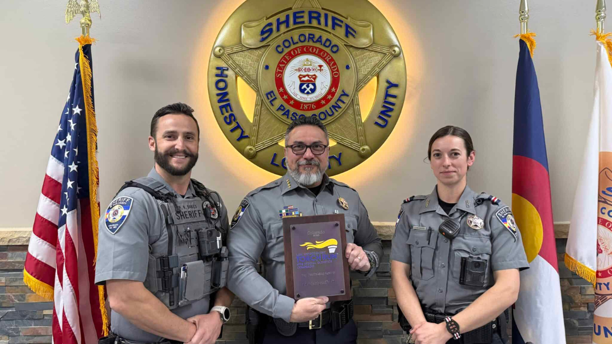 El Paso County Sheriff’s Office recognized as top fundraiser for Special Olympics Colorado