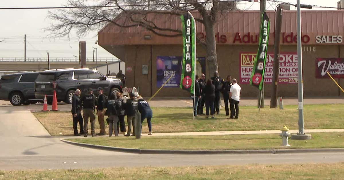 Adult bookstore in Dallas raided by local and federal authorities