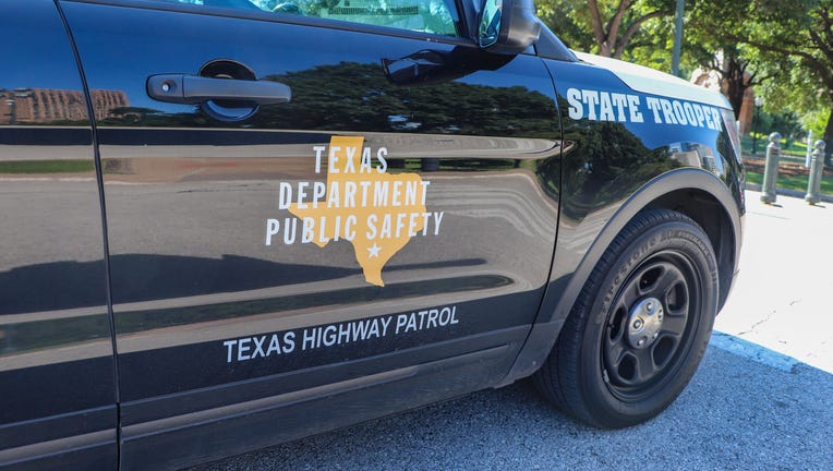 FILE -- The side of a Texas Highway Patrol vehicle is seen June 9, 2023.