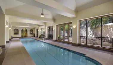 This San Antonio mansion for sale comes with a 63-foot indoor pool