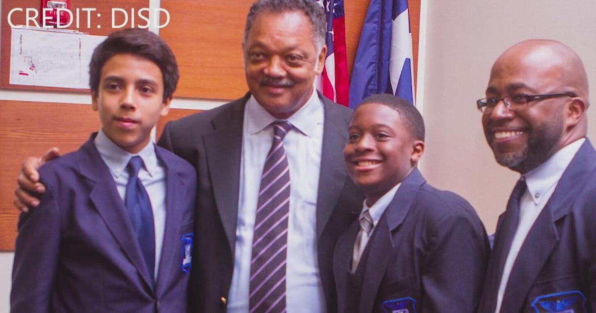 Jesse Jackson's legacy inspires Dallas students at Barack Obama Male Leadership Academy