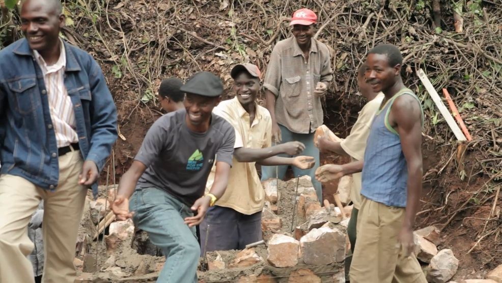 Gilbert Tuhabonye in Burundi (photo: Gazelle Foundation)