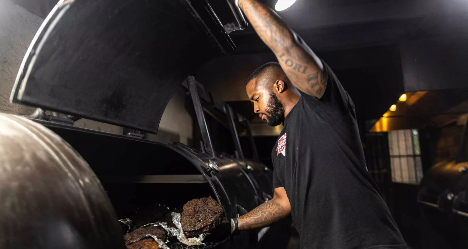 Kris Manning at Smokey Joe's BBQ