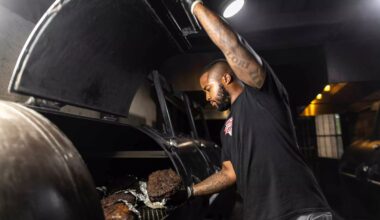 Kris Manning at Smokey Joe's BBQ