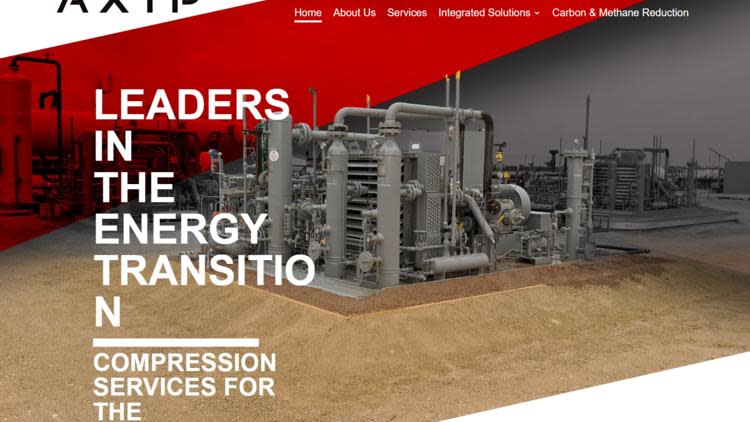 Axip Energy website