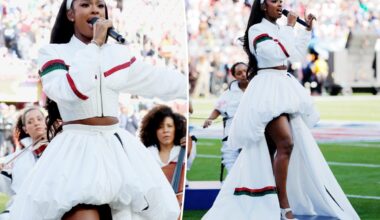 Coco Jones’ Super Bowl 2026 performance look honored Whitney Houston’s 1991 tracksuit