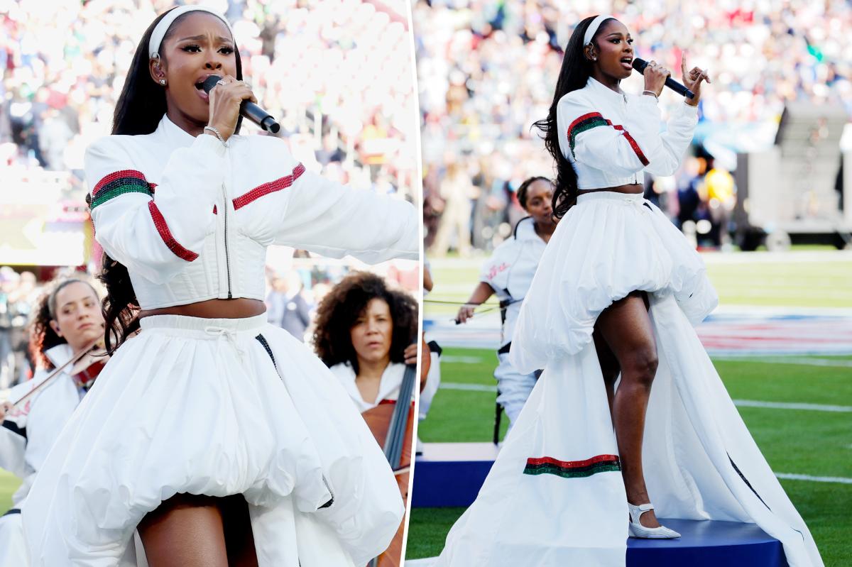 Coco Jones’ Super Bowl 2026 performance look honored Whitney Houston’s 1991 tracksuit