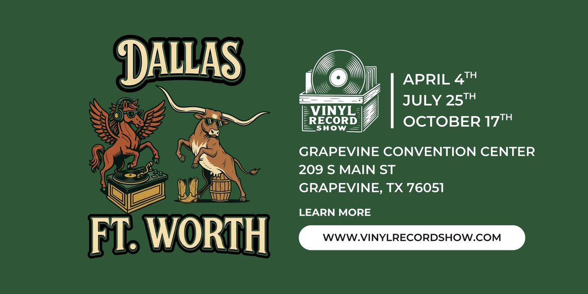 Vinyl Record Show of Dallas, TX / Ft. Worth, TX