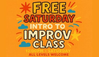 FREE Intro To Improv Class