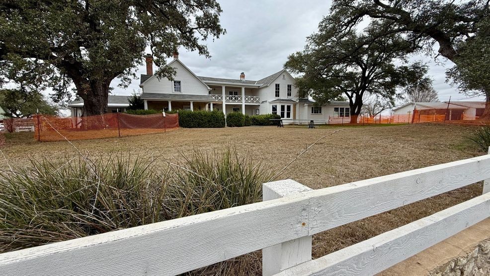 A $14 million rehabilitation project is underway to preserve the legacy of President Lyndon Baines Johnson. The focus of the restoration is the Texas White House where LBJ spent a quarter of his time while president in the 1960's. (Photo: Bettie Cross){p}{/p}