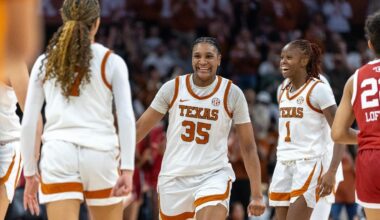 Booker, Carlton score 16 each as No. 4 Texas beats No. 10 Oklahoma 78-70