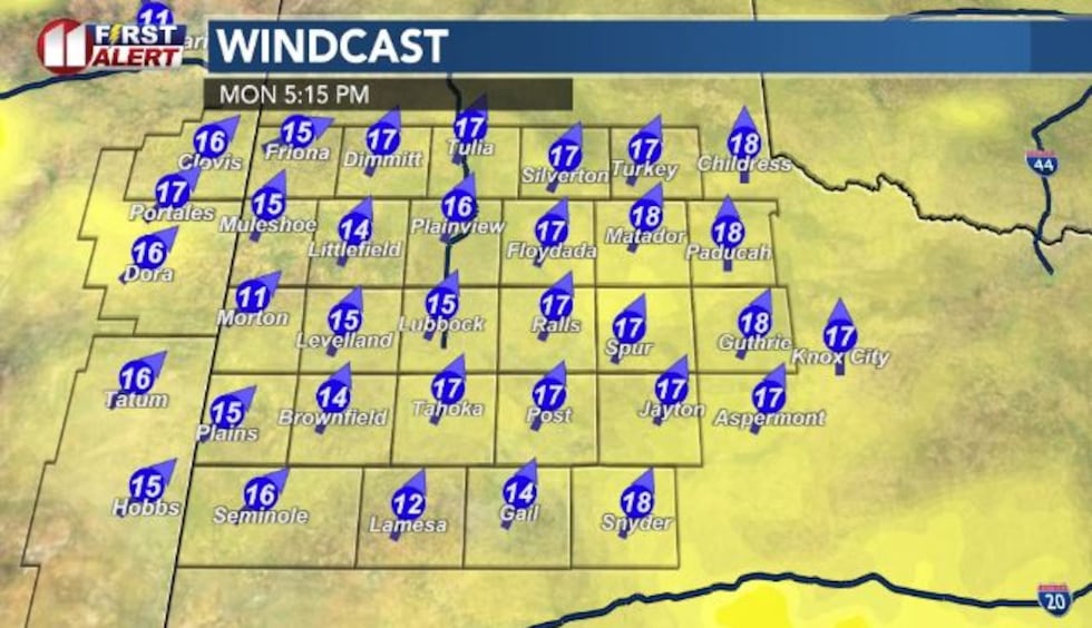 After a cold low of 24 degrees, southwest winds and sunshine pushed Sunday afternoon...