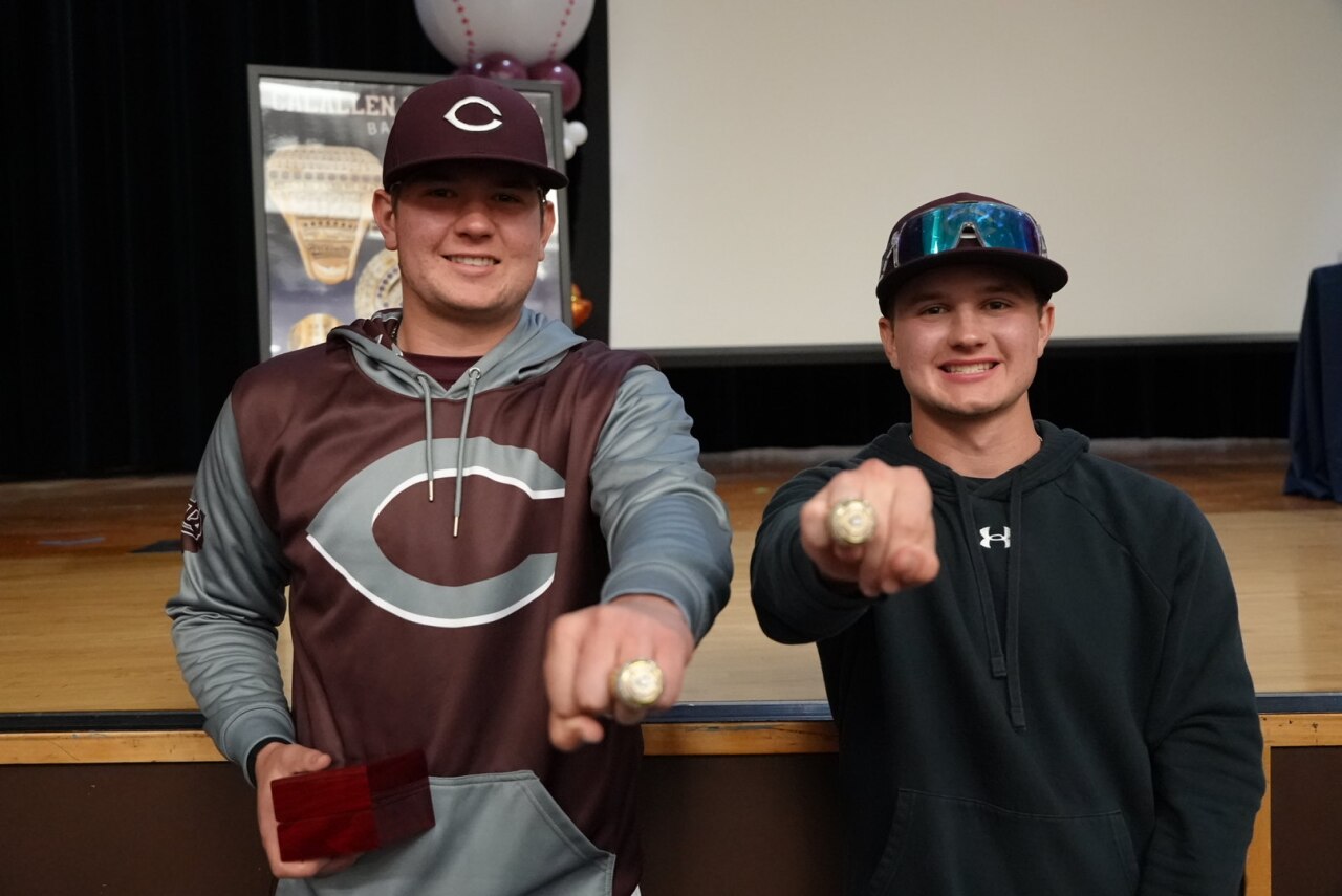Calallen baseball players receive 2025 UIL 4A-DI State Championship rings