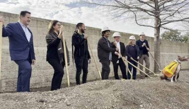 Animal Care Services, San Antonio leaders break ground on new veterinary hospital