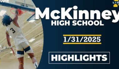 VYPE HIGHLIGHTS | McKinney Lions vs Plano West Wolves Boys Basketball