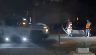 North Side neighbors upset about late night street repairs