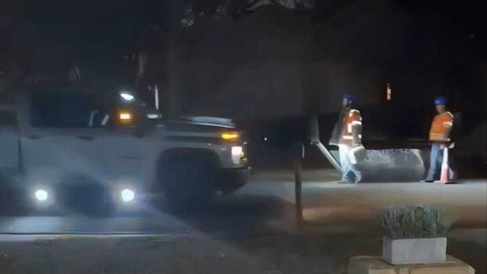 North Side neighbors upset about late night street repairs