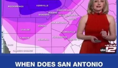 When does San Antonio typically see its last freeze? History says it depends