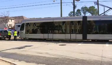 METRORail passenger injured in crash with vehicle in Houston Museum district