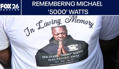 Houston legend honored: Friends, fans gather to remember DJ Michael '5000' Watts