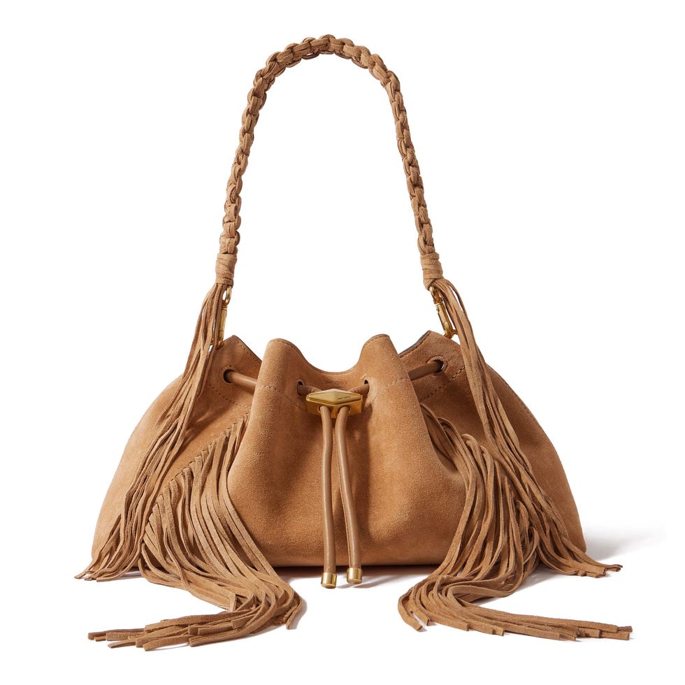 Bon Bon Suede Bucket Bag