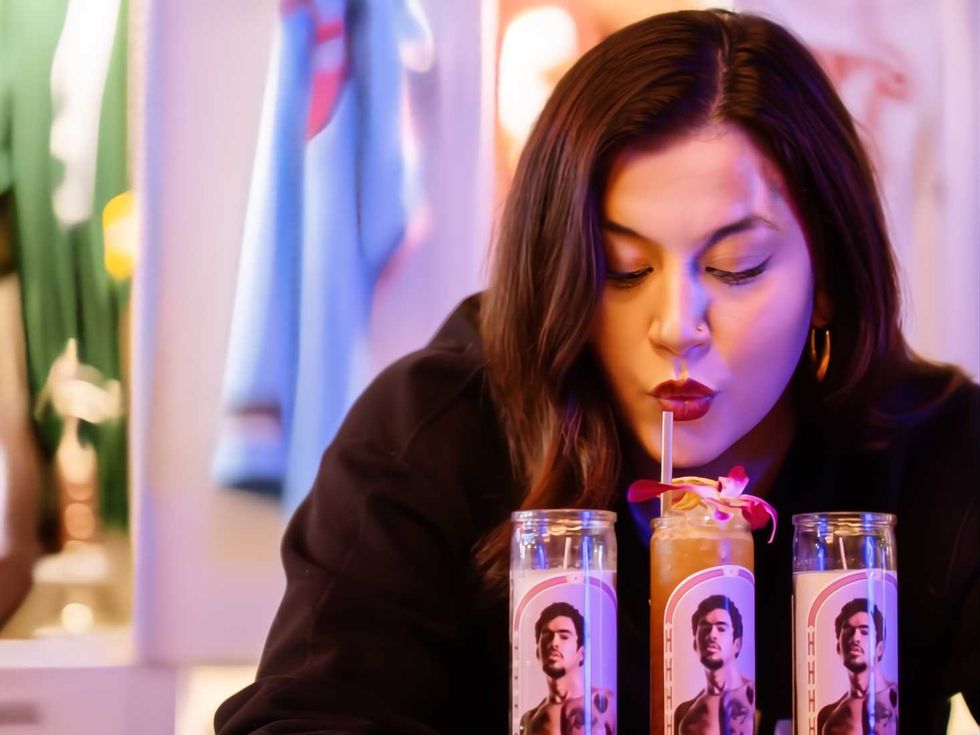 Howdy Sore Loser Bad Bunny drinks