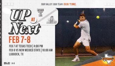 Men’s Tennis Excited for Two Match Weekend in Lubbock