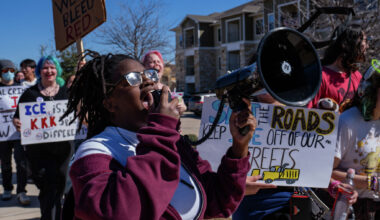ICE protest prompts student walkout at Round Rock school