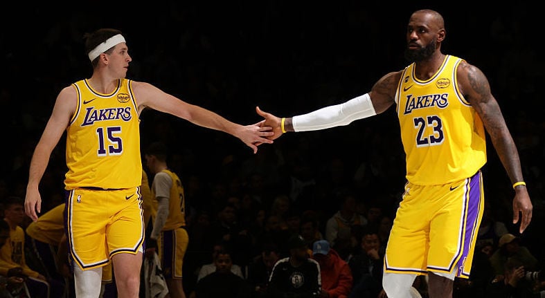 Austin Reaves, LeBron James