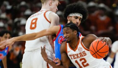 Vokietaitis scores 27 points, Texas ends game on 14-0 run to beat Ole Miss 79-68