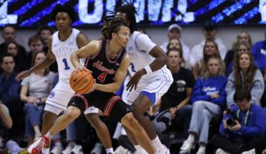 No. 8 Houston pulls away late to hand No. 16 BYU fourth straight loss, 77-66