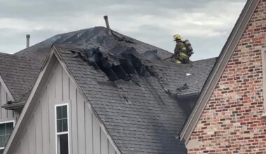 Four North Dallas residents escape 2-alarm house fire, firefighter injured